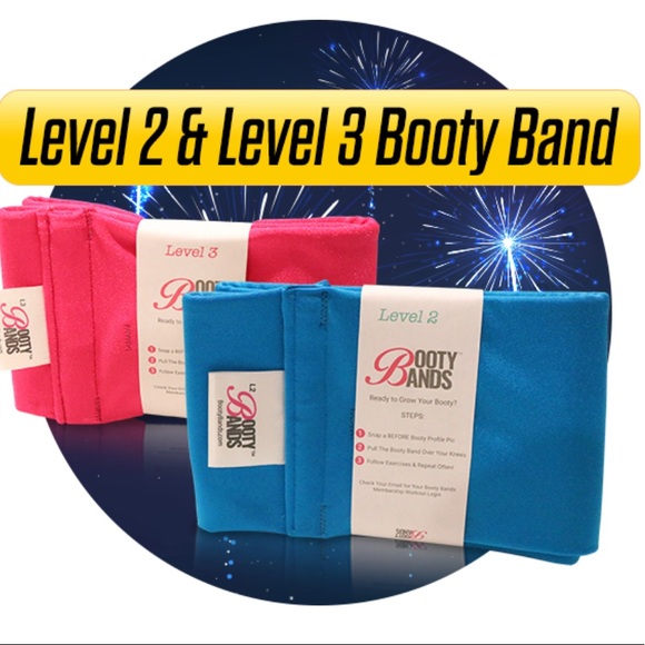 ORIGINAL BOOTY BANDS ( SET OF 3 ) **NEW -NEVER USED !! ** - Picture 9 of 11